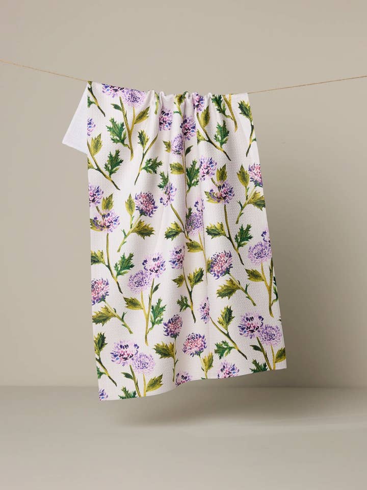 Asciugamano da cucina Cardo Fiorito per la vendita all'ingrosso da parte di Geometry