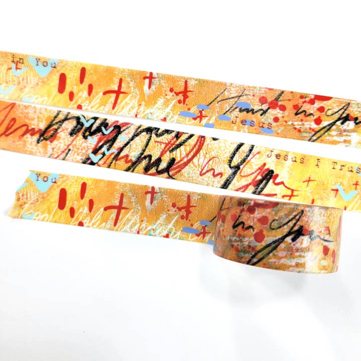 Jésus, j'ai confiance en Toi - ruban washi pour la vente par Open Journey