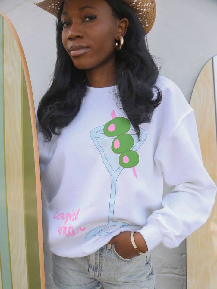 Cowgirl Water Sweatshirt for wholesale by CHARLIE SOUTHERN