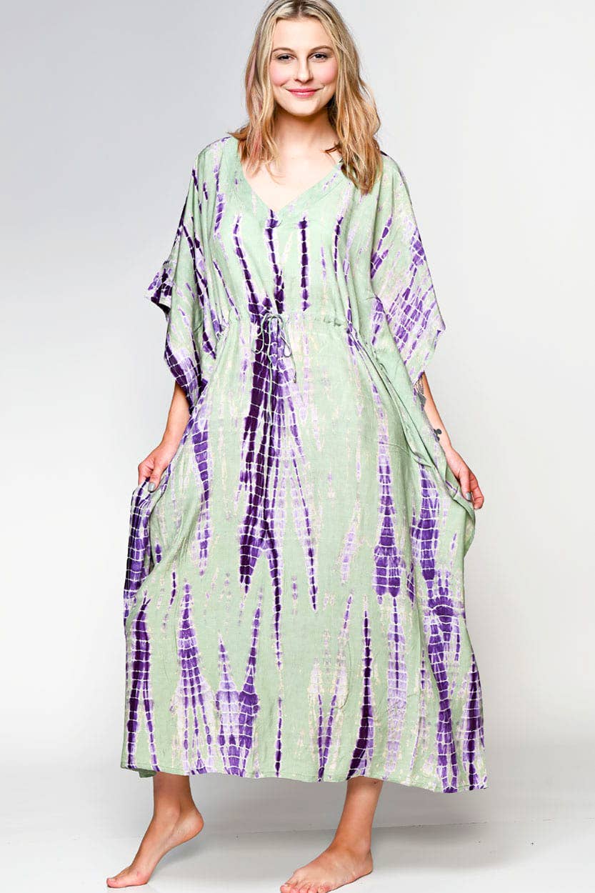 Sevya Handmade - Wholesale Kaftan - Women's - Shibori Caftans6
