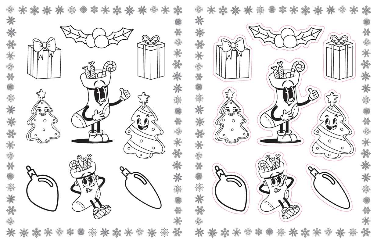 Simon & Schuster - Wholesale Coloring & Activity Book - Kids & Baby - Christmas Vibes Coloring Stickers by Editors of Thunder Bay Press9