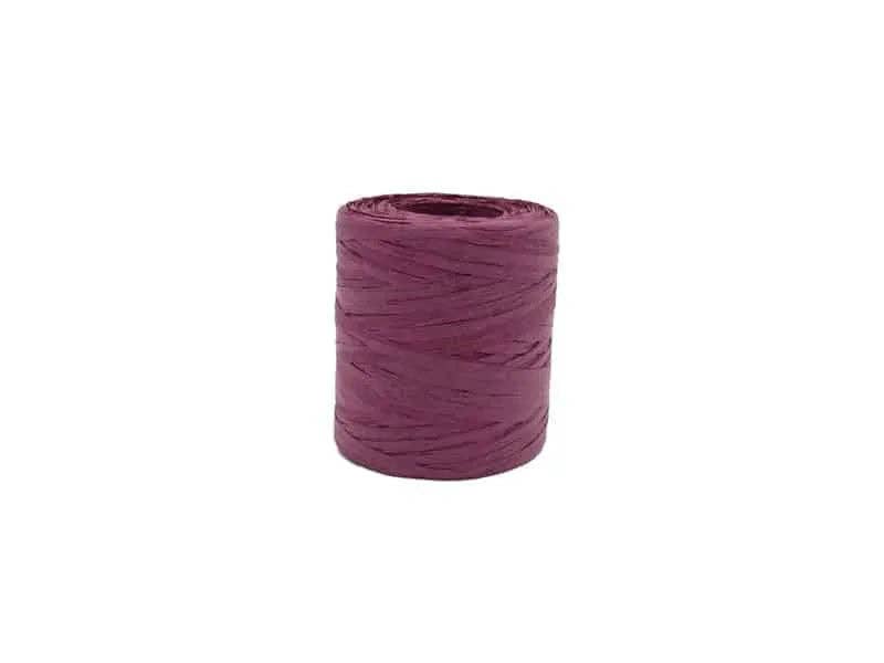 kadopapier.net - Wholesale Linten - Papier raffia Bordeaux0