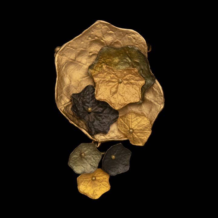 Michael Michaud - Wholesale Brooch - Nasturtium Brooch0