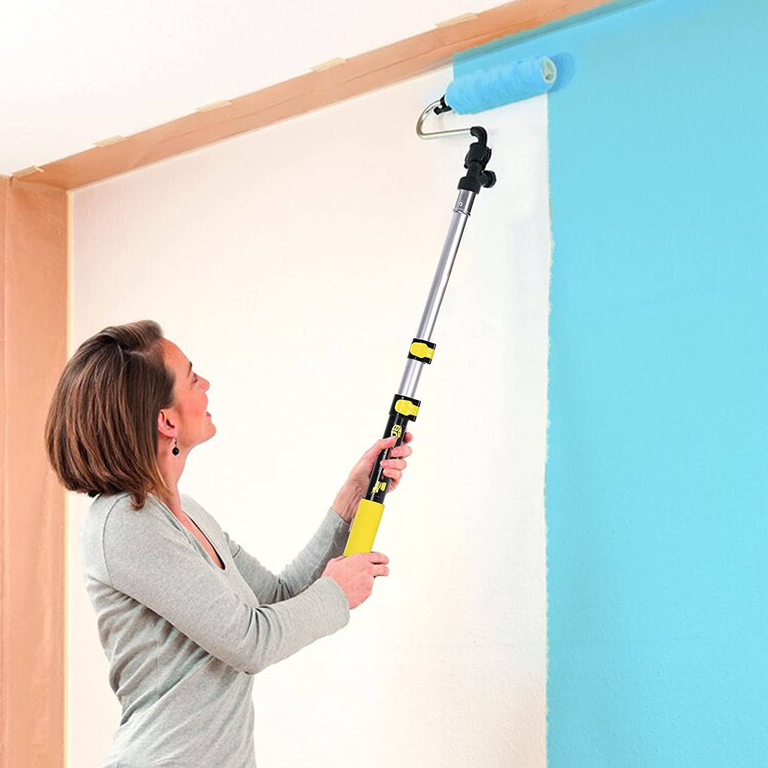 Bates Choice – wholesale Paint/wax brush – Bates- Extension Pole, 3 Ft Pole, Telescoping Pole7