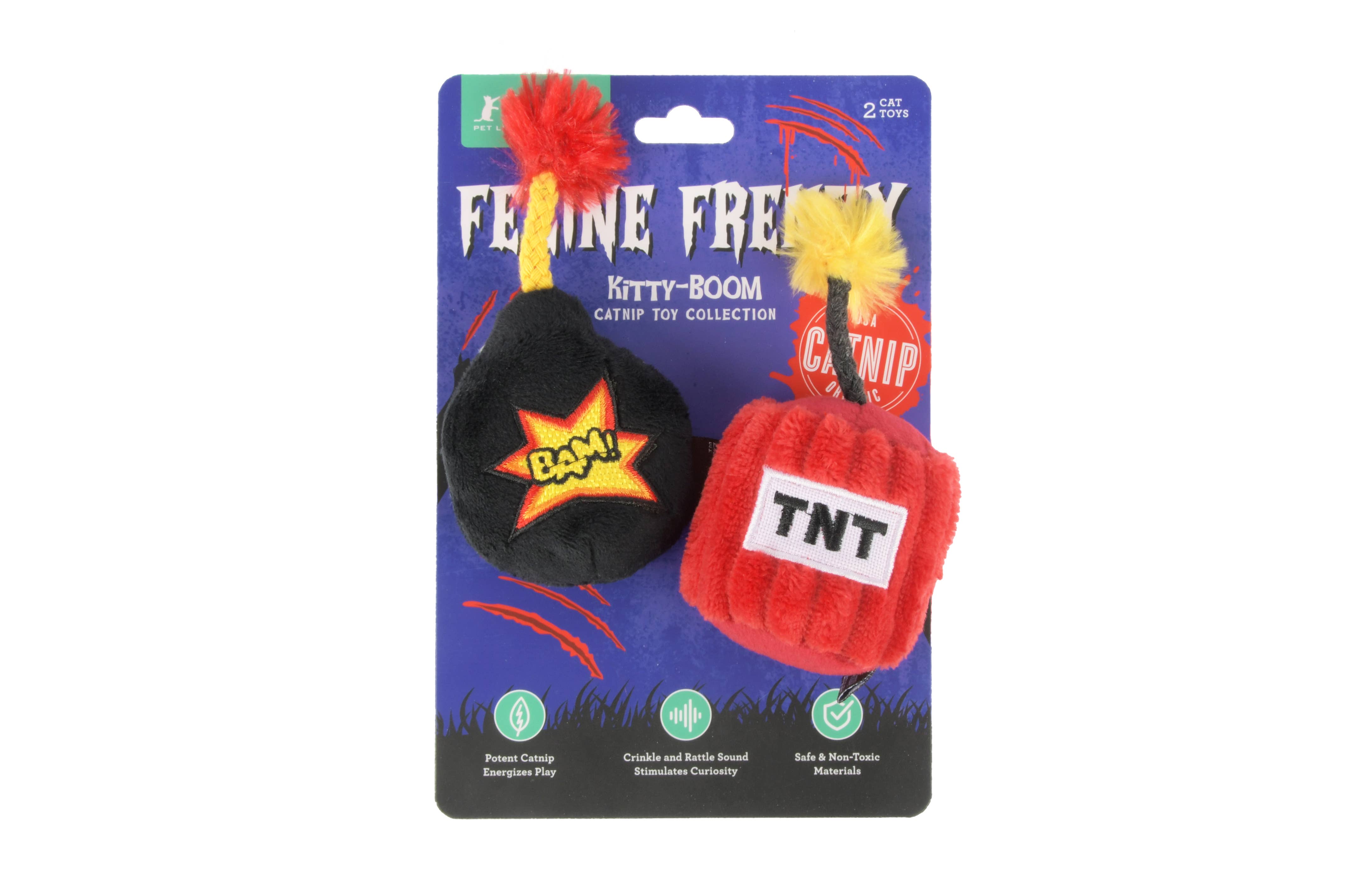 P.L.A.Y. Pet Lifestyle and You - Wholesale Pet Toy Set - Cat - Feline Frenzy Kitty-Boom Toy Set3