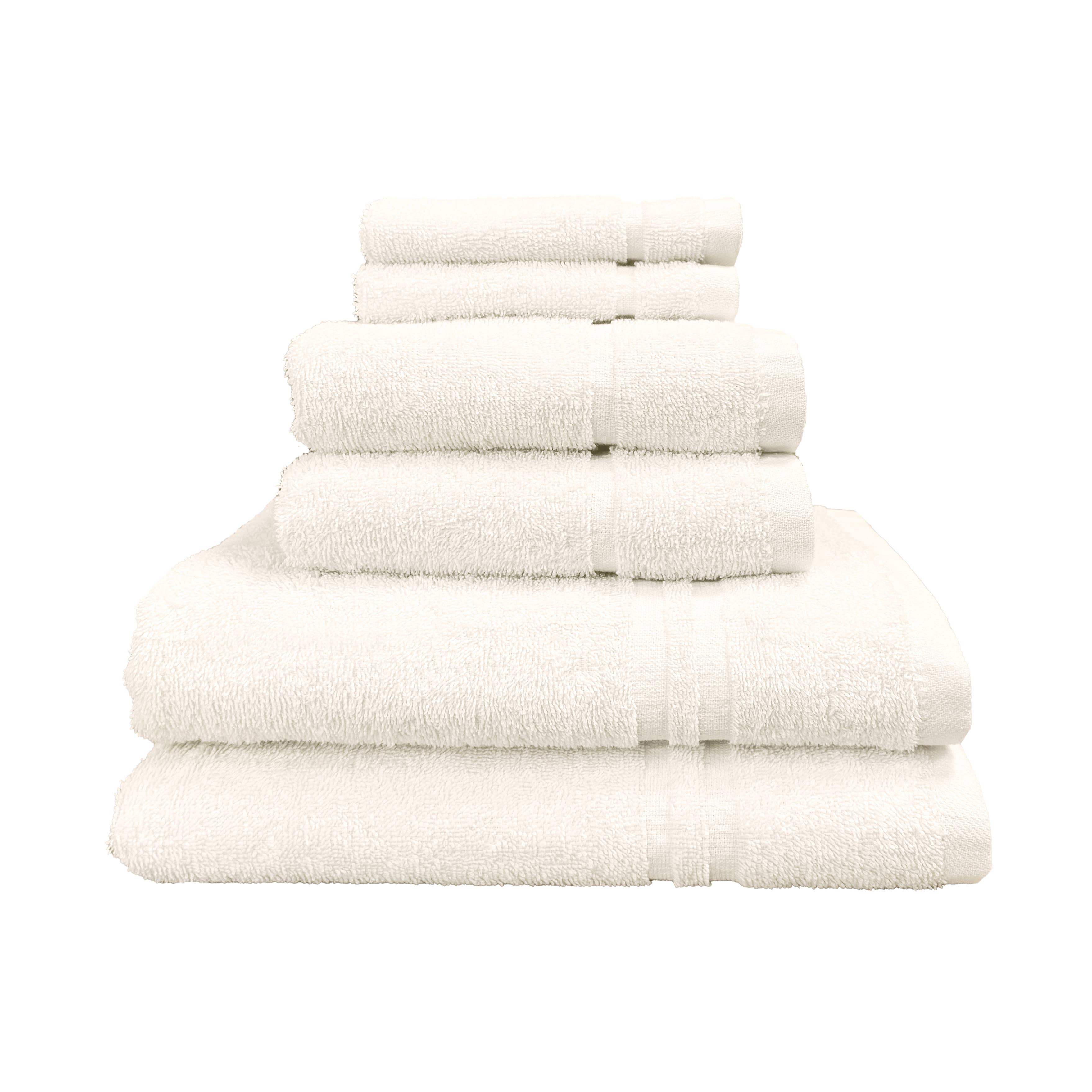 Allure Bath Fashions - Wholesale Towel Set - Hotel Essentials 6 Piece Towel Set - 100% Cotton Towel Bale1