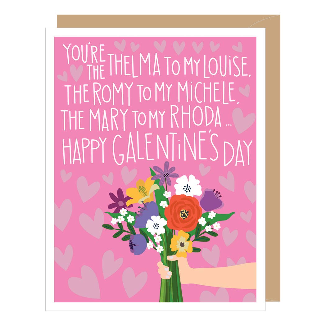 Apartment 2 Cards - Wholesale Valentine's Day Card - Best Friend Galentine Valentine's Day Card0