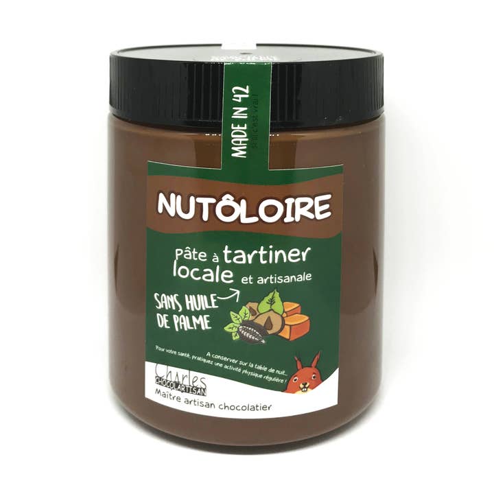 Nutôloire 750 g para venta al por mayor de CHARLES CHOCOLARTISAN