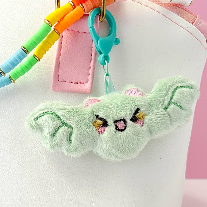 Kawaii Hair Candy - Vendita all'ingrosso Portachiavi - Donna - Portachiavi Pipistrello Kawaii in Peluche Accessorio Carino per Borsa o Zaino9
