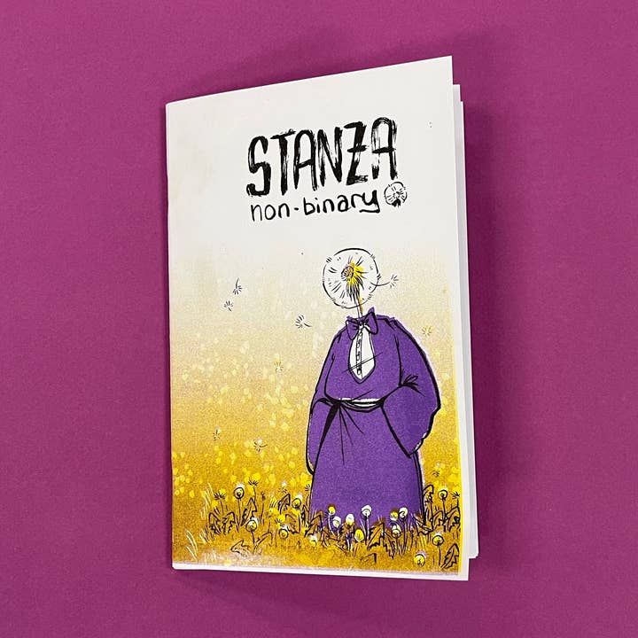 STANZA: Non-Binary - A Risograph Poetry & Art Zine for wholesale by Push/Pull Press