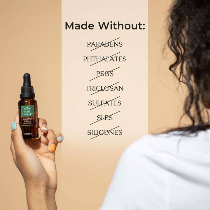 Plant Therapy - Wholesale Hair Serum - Hair Therapy Strengthen & Grow Hair Serum 1oz