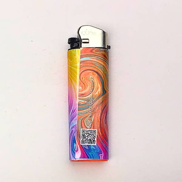 Vivrant Vixen - Wholesale Lighter - Red Eyes Handmade Art Lighter 4
