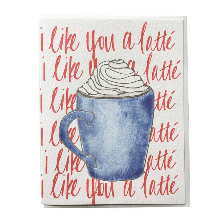 Carte Like You a Latte pour la vente par Allie & Elle