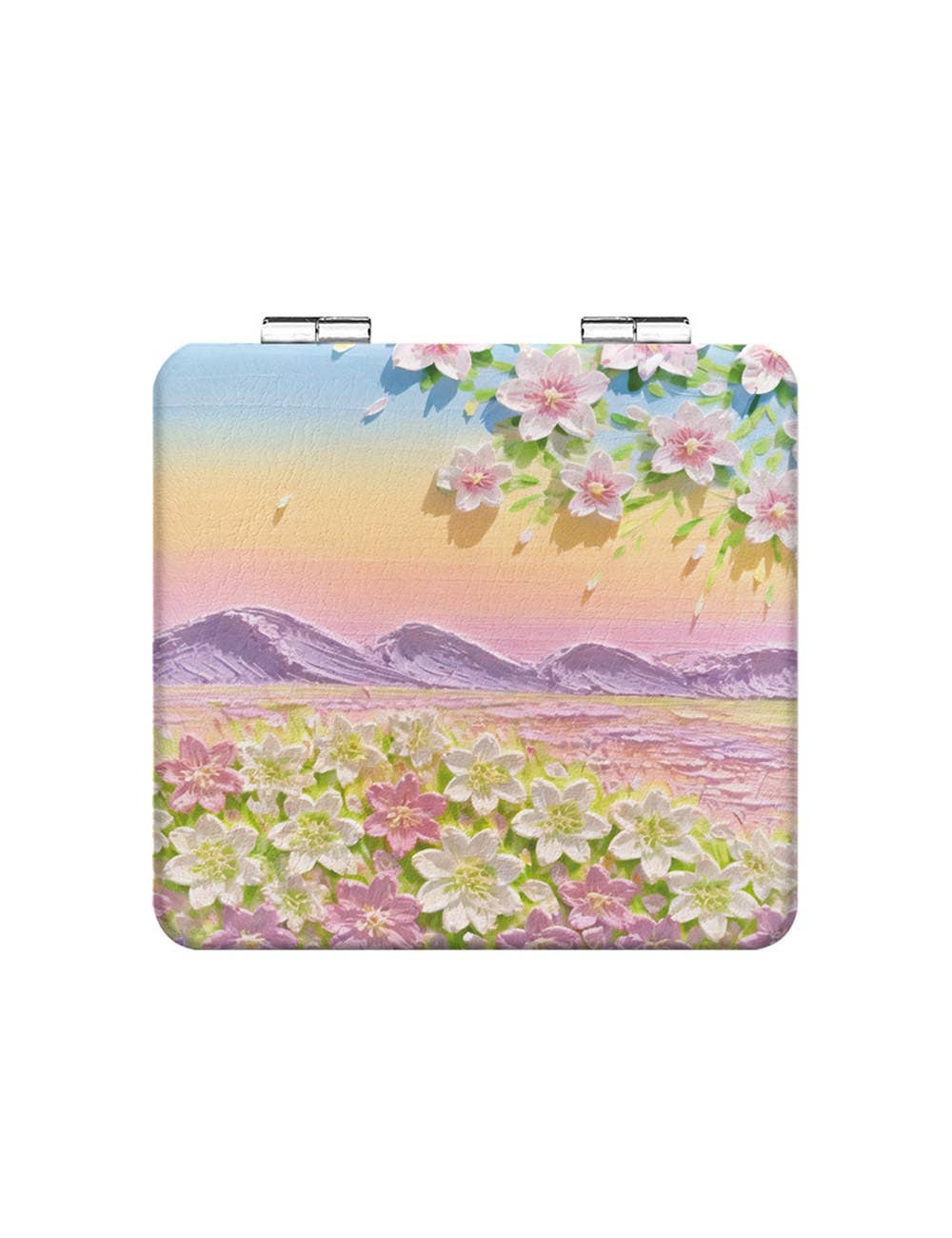 Dipped Shop - Wholesale Makeup Mirror - Portable Dual-Sided Folding Makeup Mirror DP25F4034