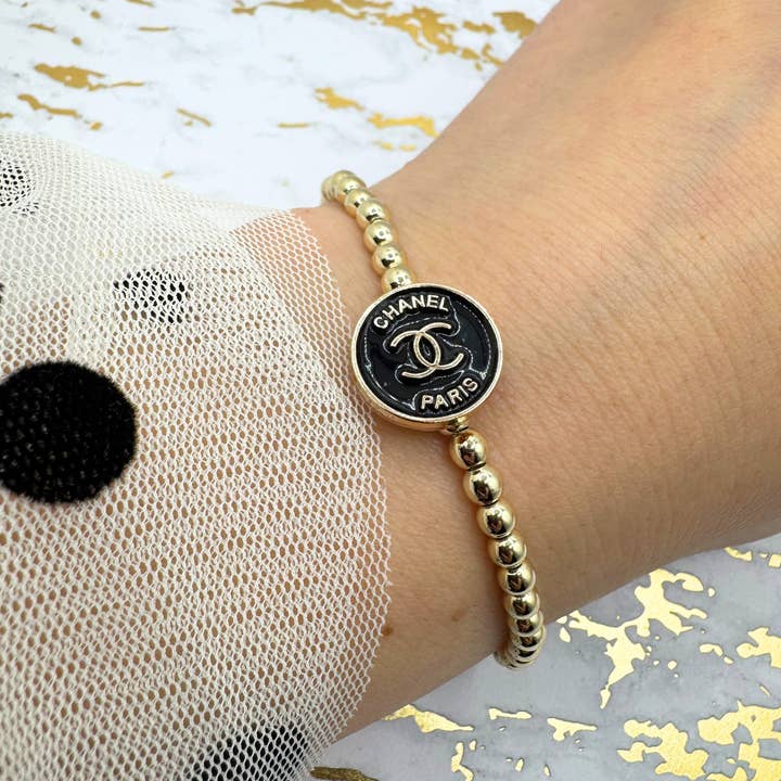 Golden Girl Jewelry - Wholesale Beaded Bracelet - 14K GF 4mm Beaded Bracelet