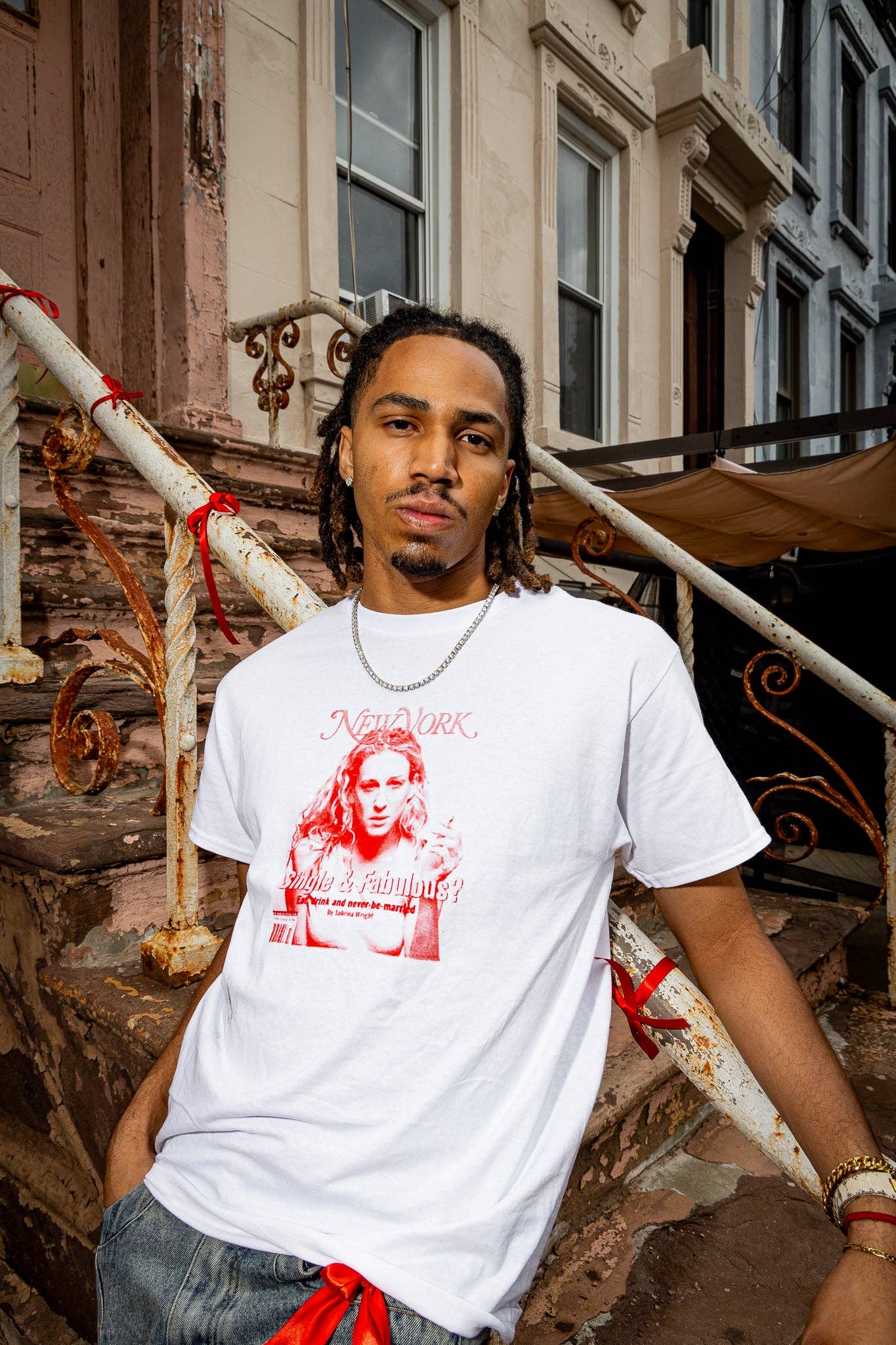 トップス R&D.M.Co- HAND PICKED STRAWBERRY TEE R&D.M.Co- HAND PICKED STRAWBERRY TEE