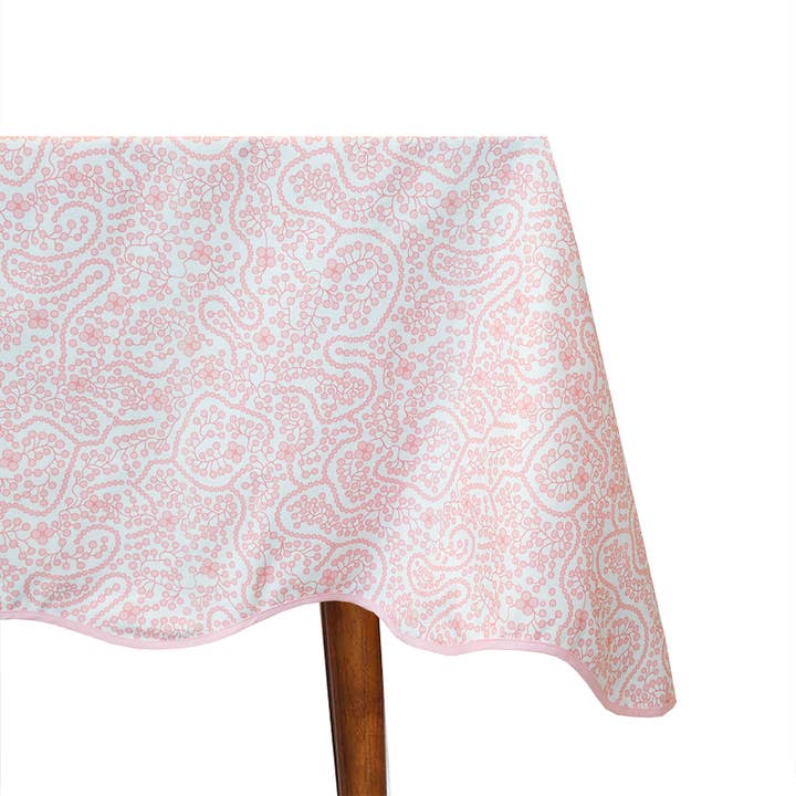 Shelby Pink Tabletop for wholesale by Biscuit Home