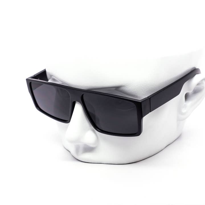 Still Friday - Wholesale Sunglasses - Unisex - Mad OG No Label Locs All Black Sunglasses