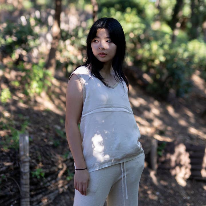 22936 tanktop voor wholesale door Cecile Wang