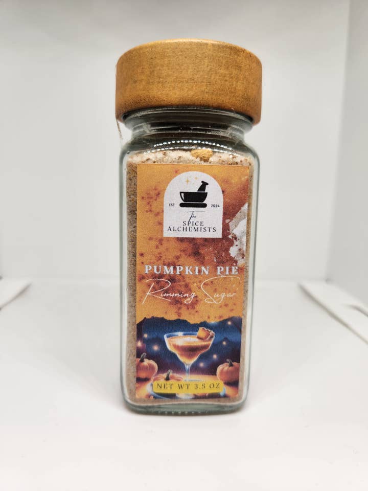 Pumpkin Pie Rimming Sugar for wholesale by The Spice Alchemists