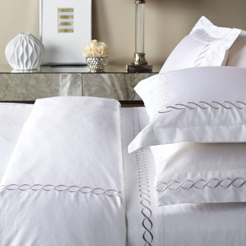 Mélange Home - Wholesale Duvet Cover - 600 Thread Count Rope Embroidered Duvet Cover Set11