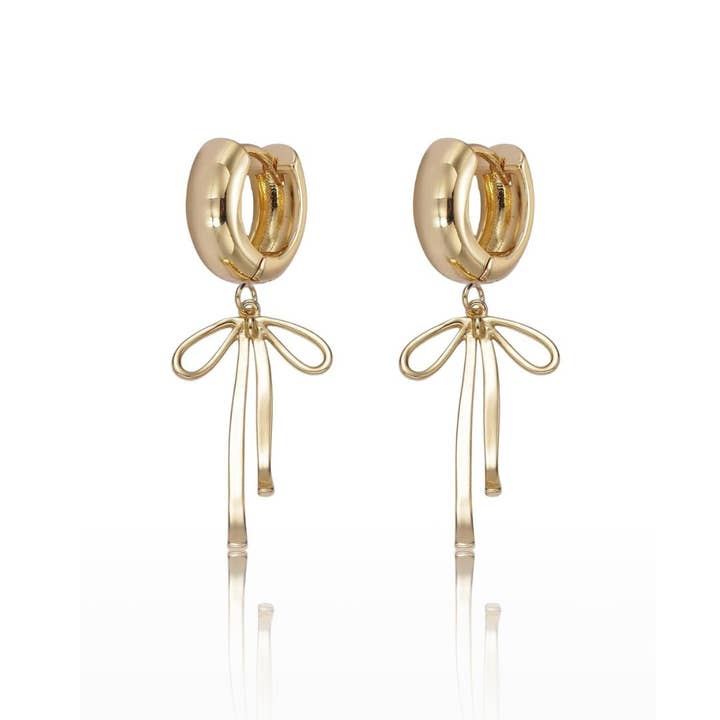 Bowden Bow Örhängen för wholesale av RAD + RAE