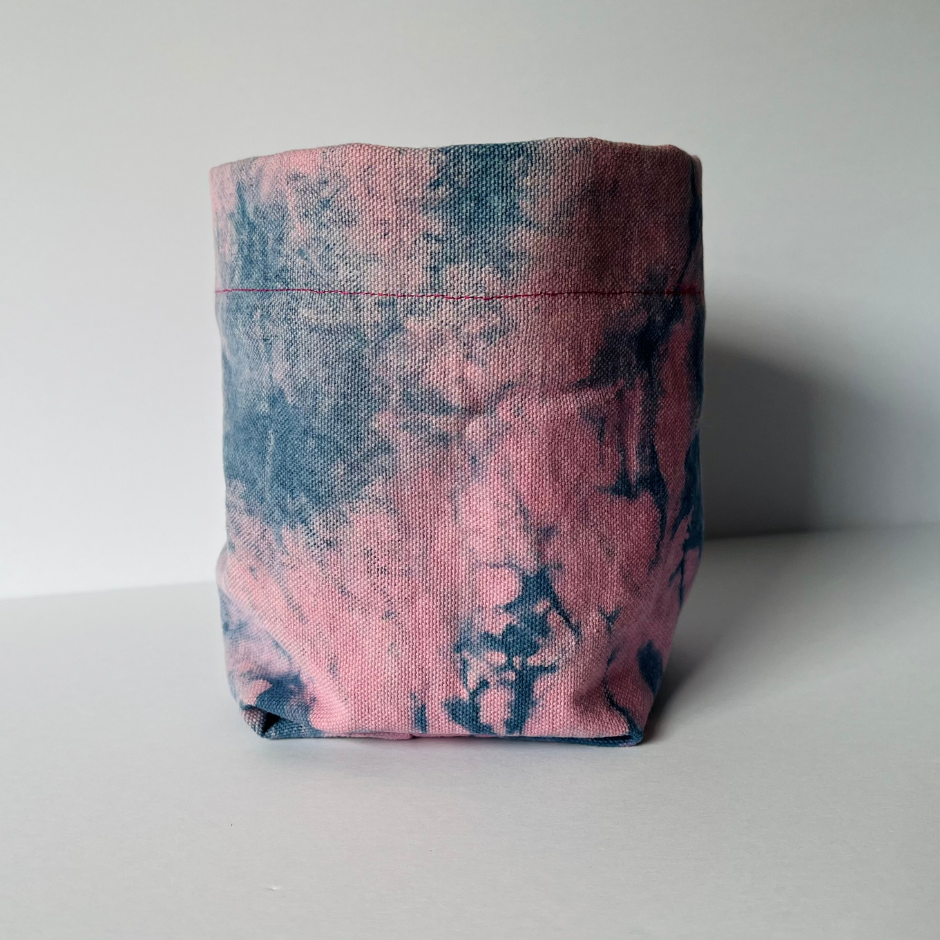 The Materials Design Co. - Wholesale Plant Pot - Canvas Planter - Rose - Fabric Storage Basket1