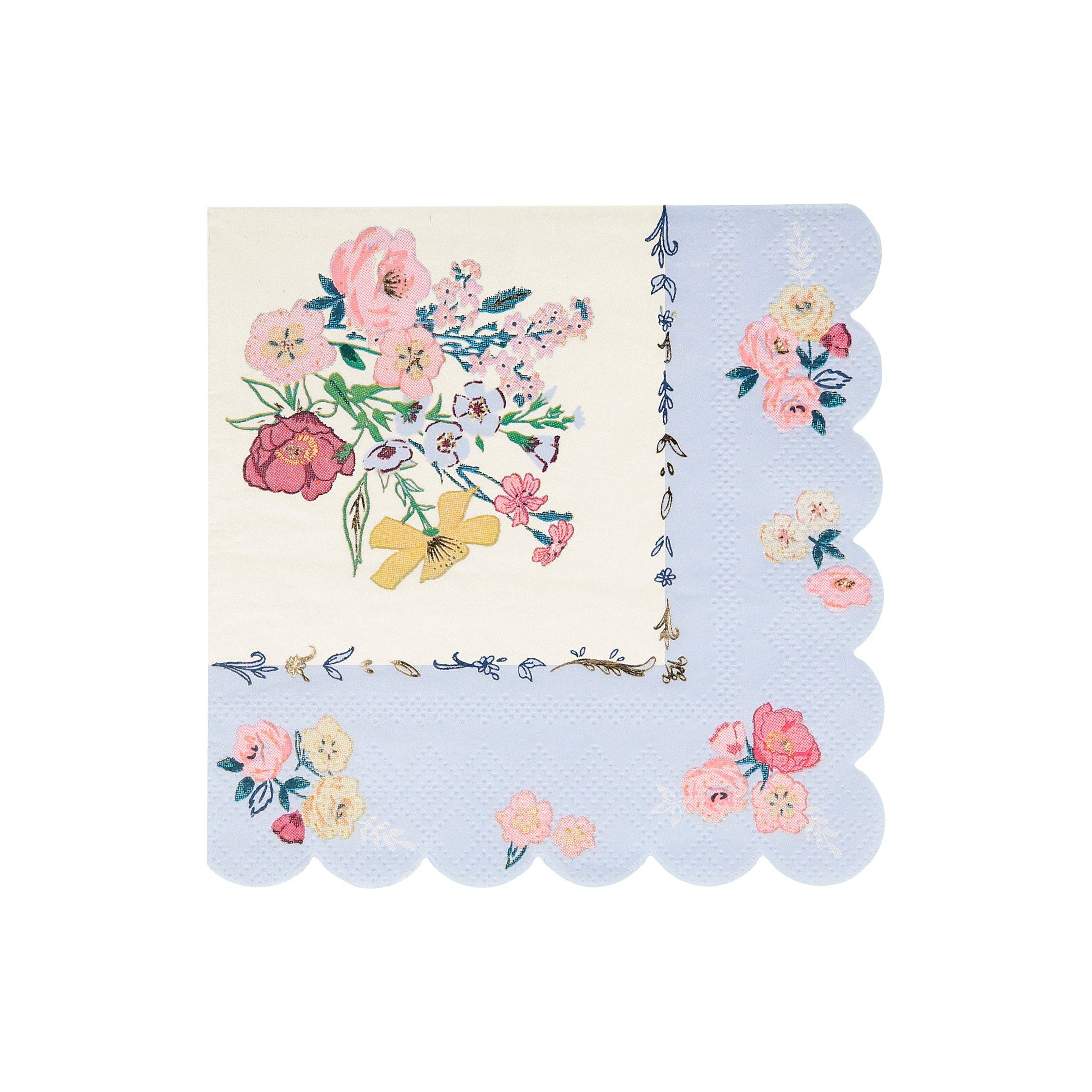 Meri Meri – Engroshandel Engangsserviet – Engelsk have store servietter6