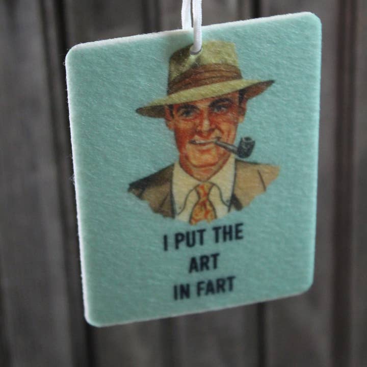 Raven Design - Wholesale Car Freshener - Unisex - I Put the Art in Fart // Felt Car Air Freshener