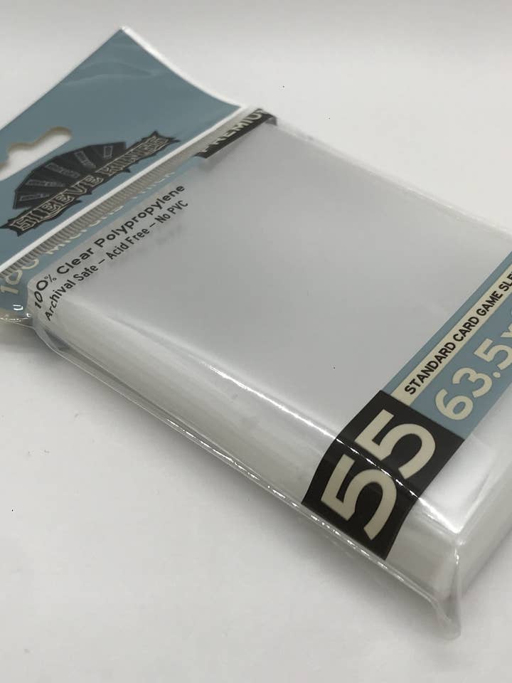 Premium SK Standard Card Game Sleeves - 55 Pack for wholesale by Mayday Games