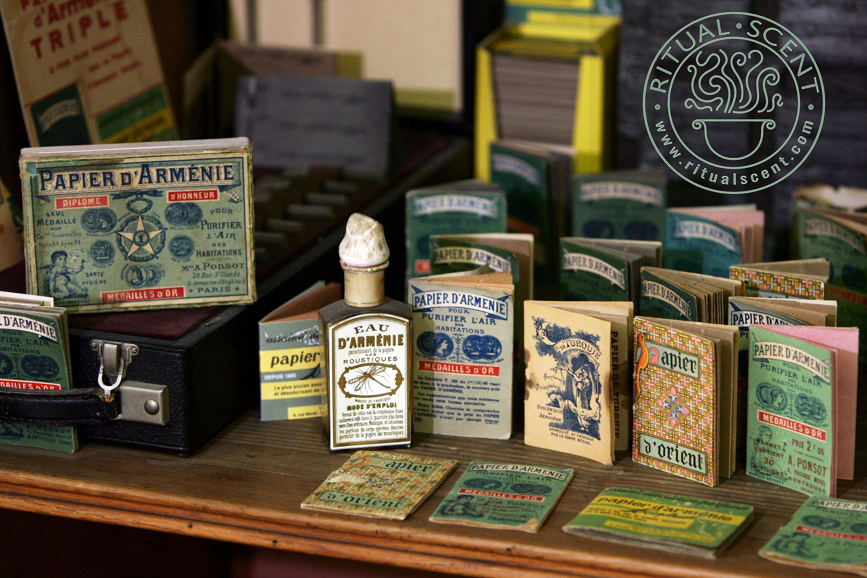 Ritual Scent - Wholesale Incense - Papier d'Armenie "Tradition" French Incense Paper Booklet8