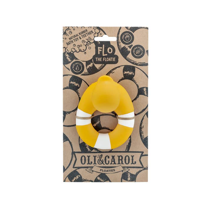 Oli & Carol - Wholesale Bath Toy - Baby - Floatie Duck Yellow