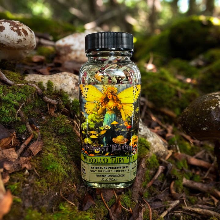 Montana Farmacy - Wholesale Loose Tea - Woodland Fairy Fairey Herbal Relaxation Tea Vintage sprite