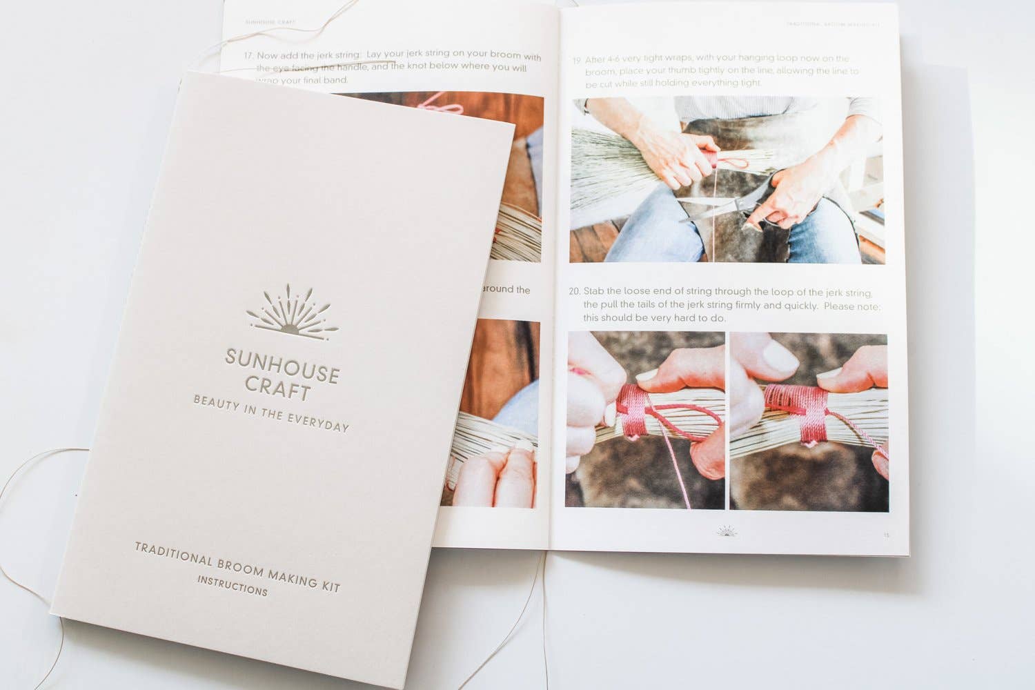 Sunhouse Craft - Wholesale DIY Craft Kit - WHOLESALE Broom Making Kit: Handbrooms!5