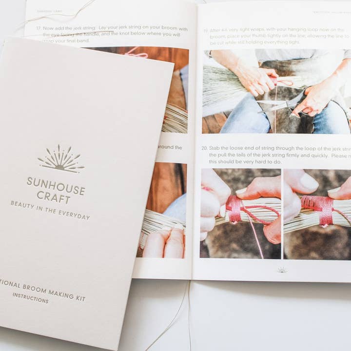 Sunhouse Craft - Wholesale DIY Craft Kit - WHOLESALE Broom Making Kit: Handbrooms!5