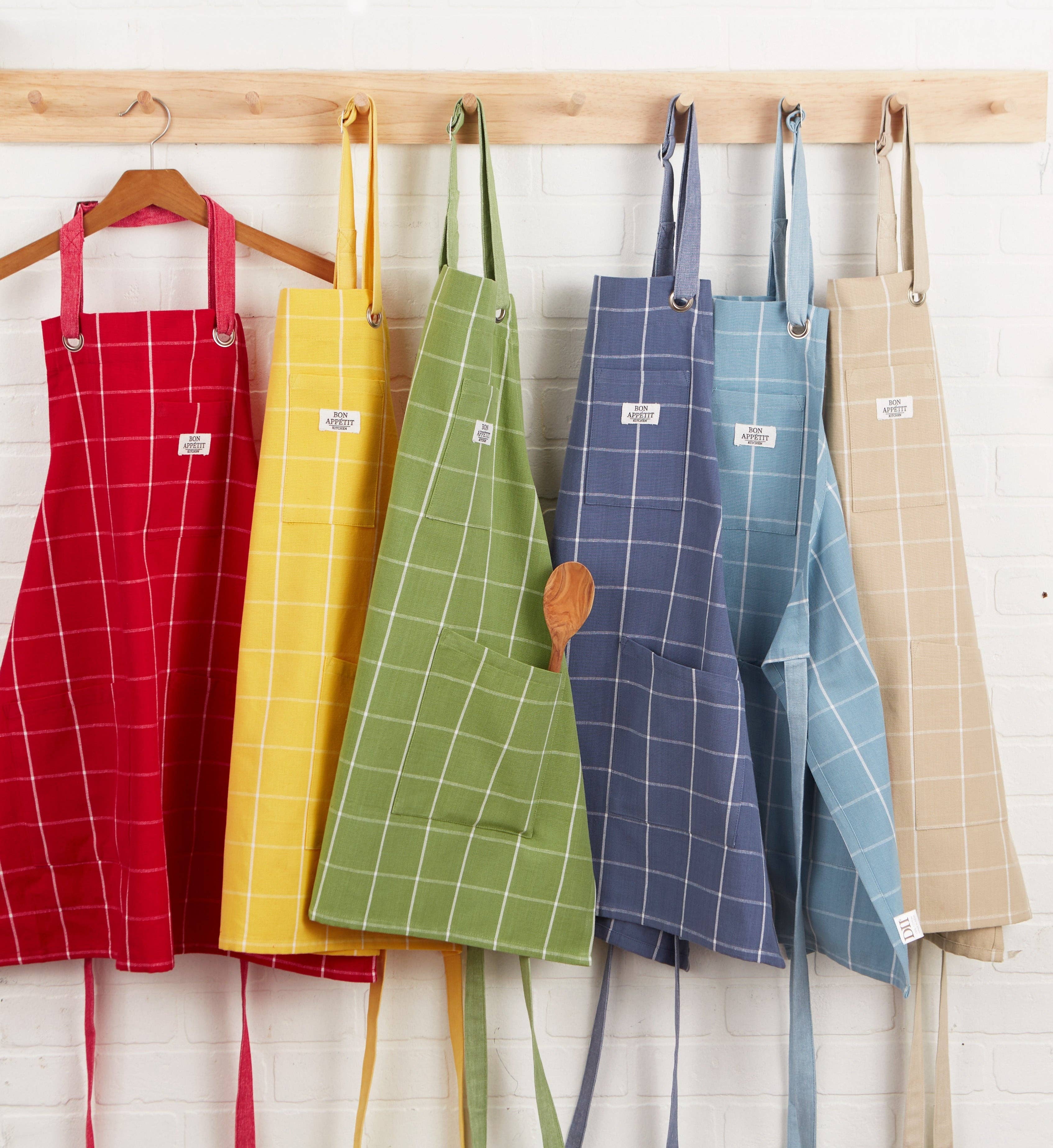 Design Imports - Wholesale Apron - Clover Windowpane Apron2