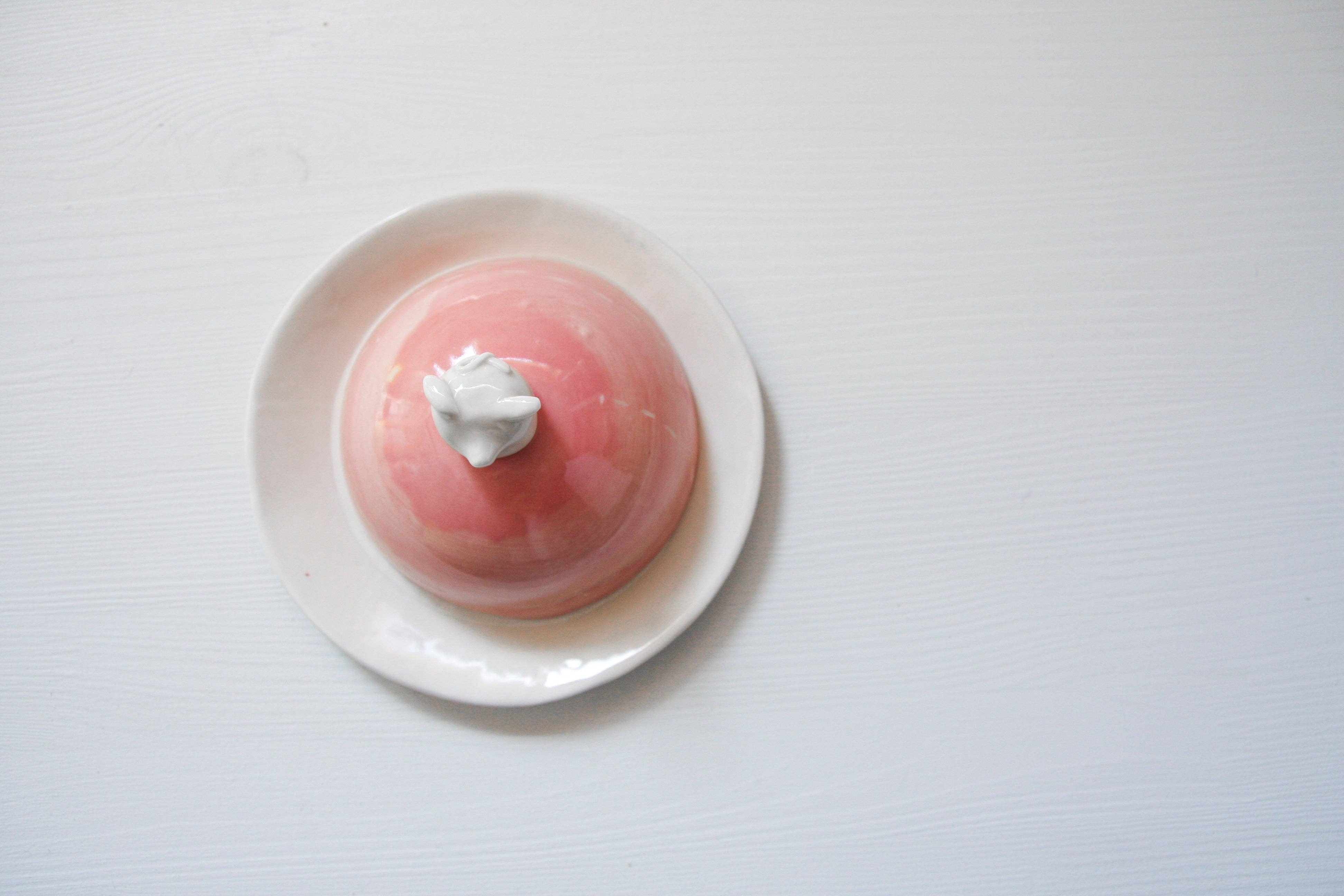 karoArt - Wholesale Decorative Plate/Dish/Bowl - Piglet Butter Dish5