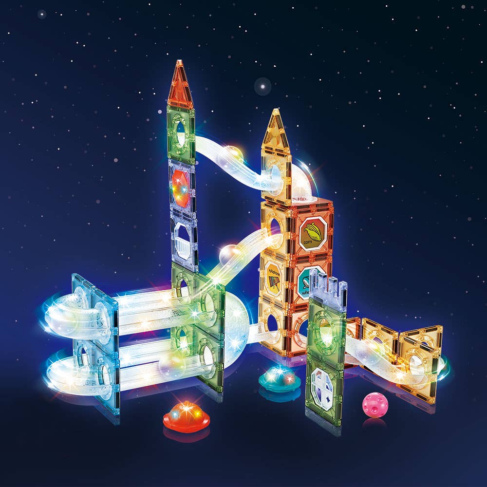 AJ Aguiar - Wholesale Building Set - Kids - Luminous Magnetic Game 90 Pcs4