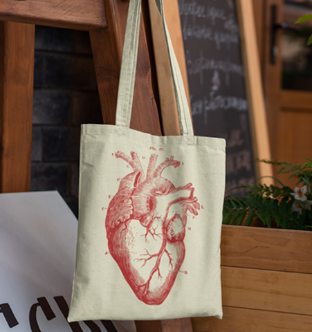 Wo! Design Studio & Store - Wholesale Tote Bag - Women's - Totebag HEART0