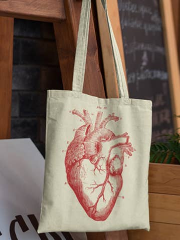 Sacola HEART por atacado de Wo! Design Studio & Store