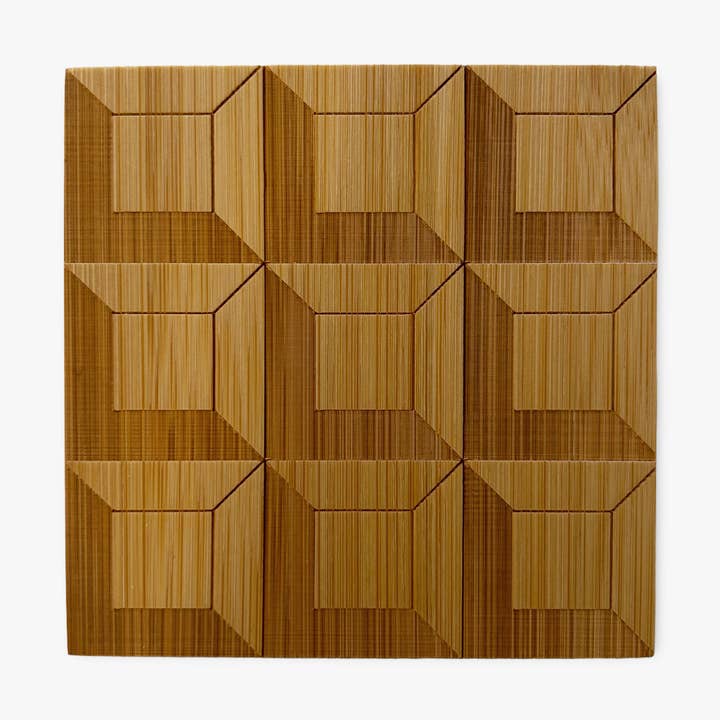 Lattice Square Square Coaster - Set of 4 for wholesale by Built Quilt