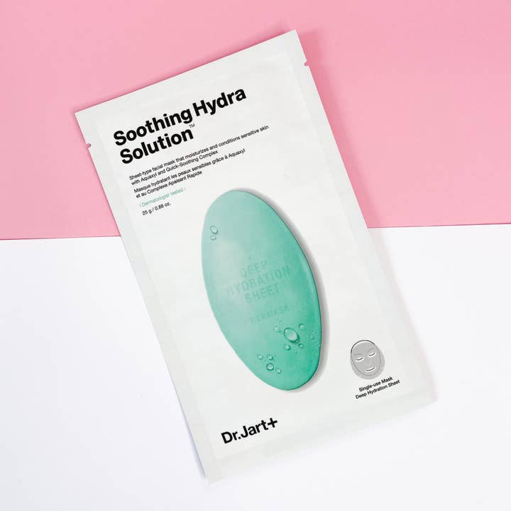Best Beauty Group - Wholesale Skincare Face Mask - DR JART Dermask Soothing Hydra Solution Sheet Mask