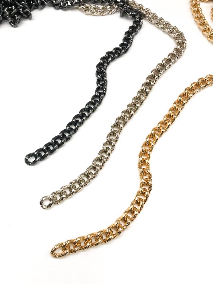 Aluminum chain 7802/X bilateral wire 2 Made in Italy for wholesale by Gifa Accessori