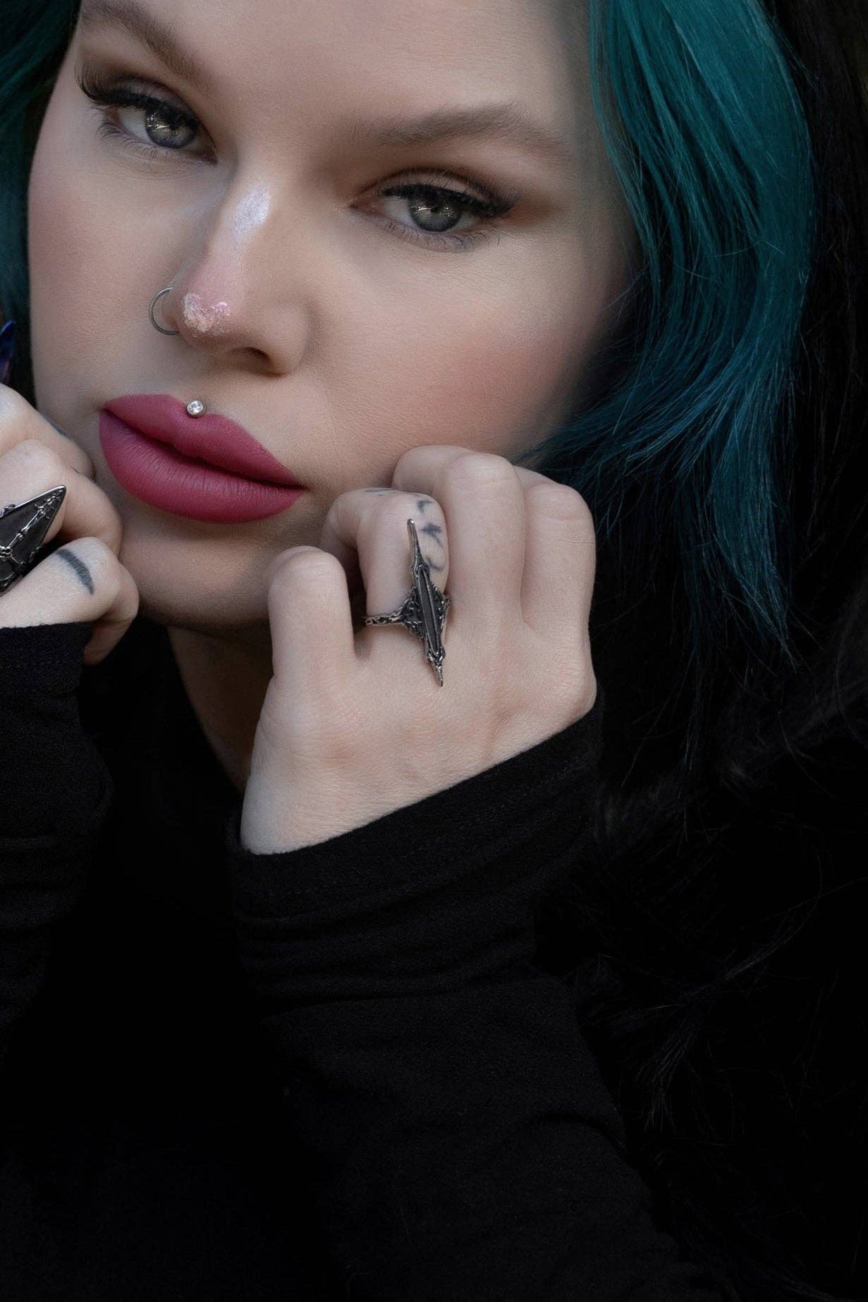 Lively Ghosts - Wholesale Cocktail/Statement Ring - Darkwater Ring17