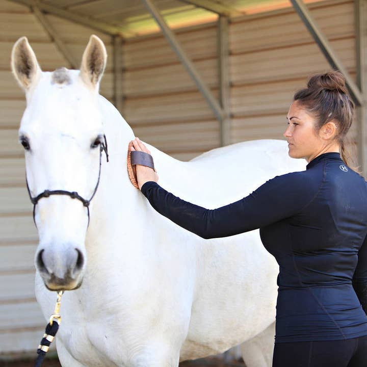 Kawell USA - Wholesale Paardenconditioner - Kawell koperen curry paardenborstel
