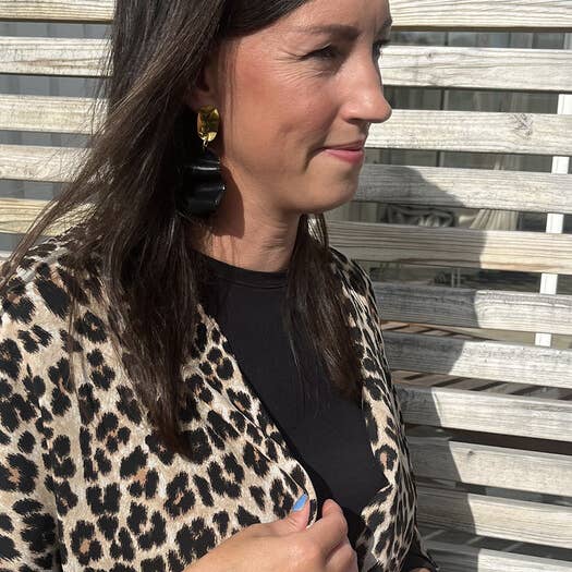 Jewelry By Elina Dahl - Wholesale Dangle Earrings - Earring wave exclusive, black.3