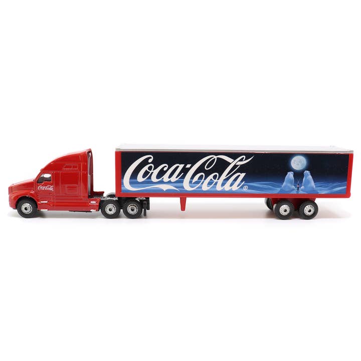 Motor City Classics, Inc. - Vendita all'ingrosso Decorazioni da tavolo - Modellino in scala 1:87 Coca-Cola Bears n' Moon Hauler in metallo pressofuso2