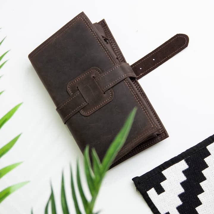 Pikore – Engroshandel Musikinstrument – Læderetui til mundharpe - med justerbare rum3