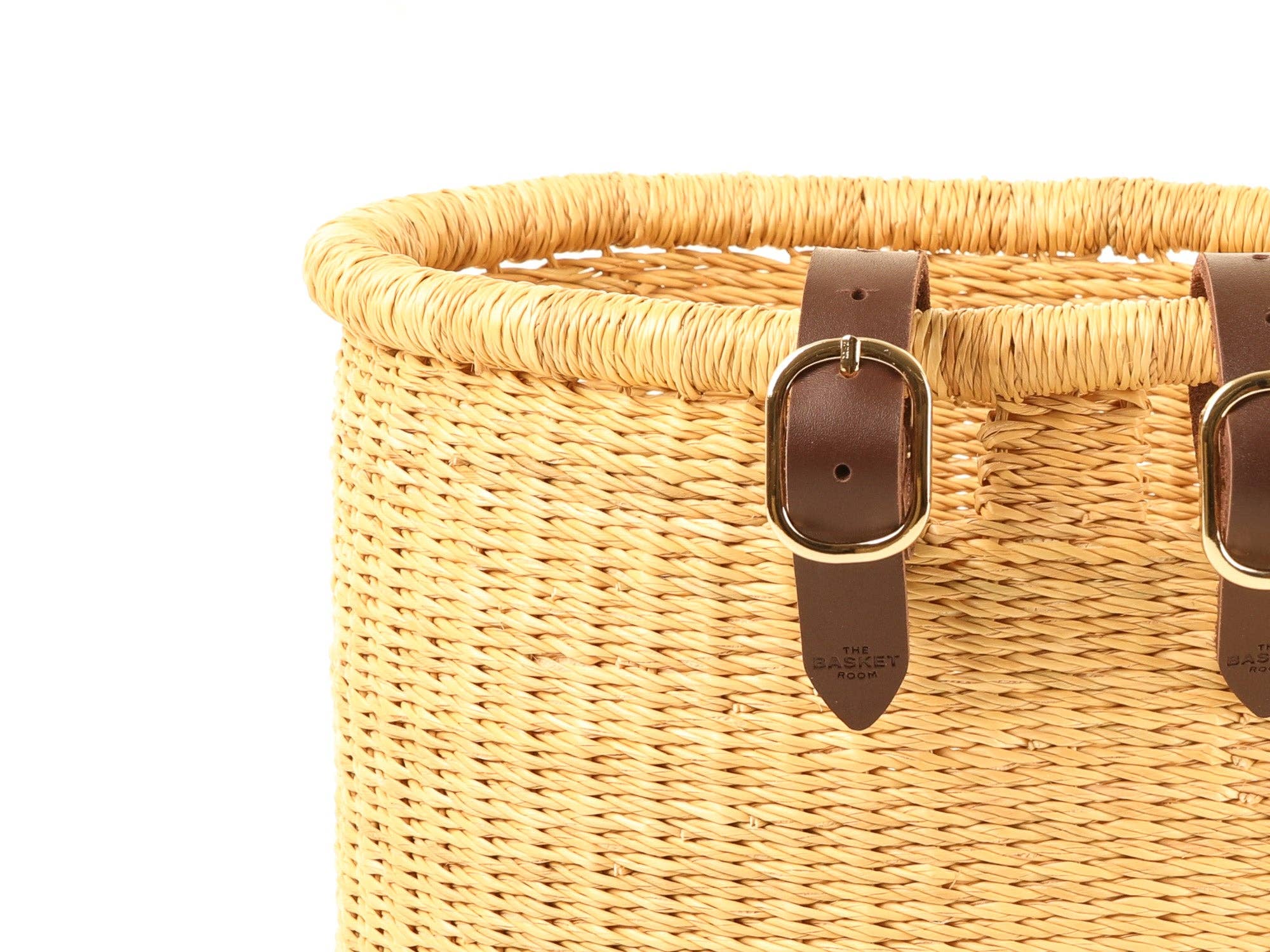 The Basket Room – wholesale Basket – BULI: Handcrafted Natural Oblong Bike Basket | Pannier | Bicycle Basket 5