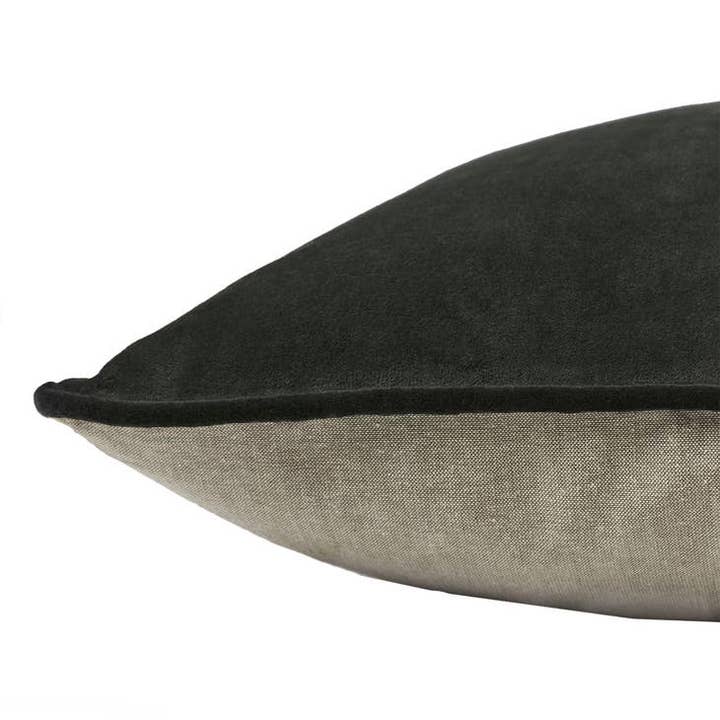 Canvas + Sasson - Wholesale Throw pillow cover - Classic Velvet Cushion Cover Ink1